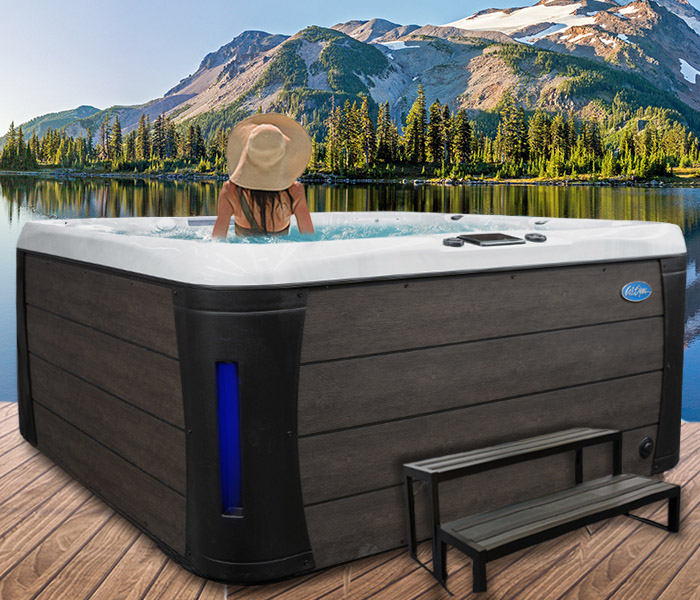 Calspas hot tub being used in a family setting - hot tubs spas for sale Casagrande